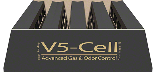 IQAir Ersatzfilter V5-Cell MG Filter - 3D Ansicht vorne